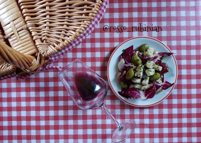 Insalata di pollo per il pic nic