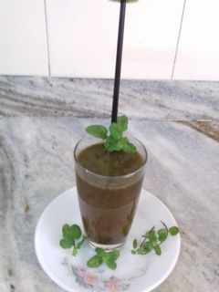 পুদিনার ঠান্ডাই (pudinar thandai recipe in Bengali) রেসিপির প্রধান ছবি