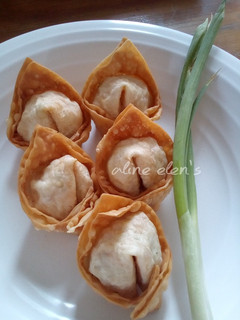Foto resep Pangsit Ayam Udang