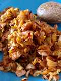 Repollo con pollo