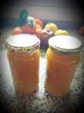 Mermelada casi-tuti-fruti naranja, pera, manzana..