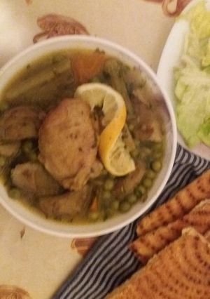 صورة لوصفة طاجين الجلبانة 😉😙