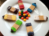Rainbow wafers
