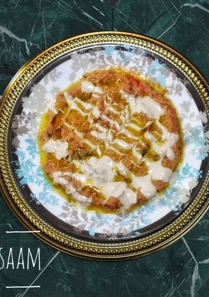صورة لوصفة فول بالخلطة للسحور