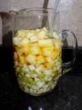 Ponche de frutas verdes para Las Fiestas