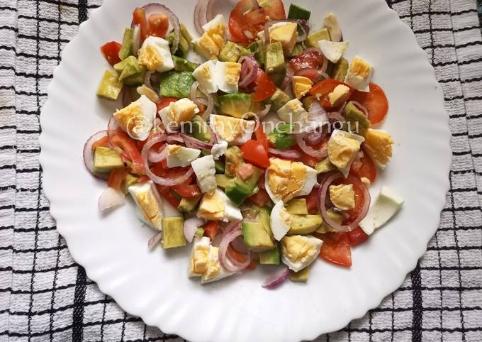 Avocado egg salad