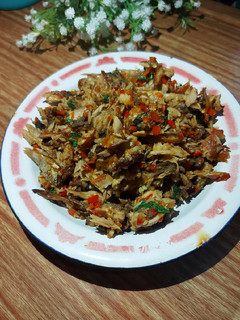 Foto resep Suir tongkol pedas