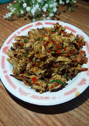 Foto resep Suir tongkol pedas