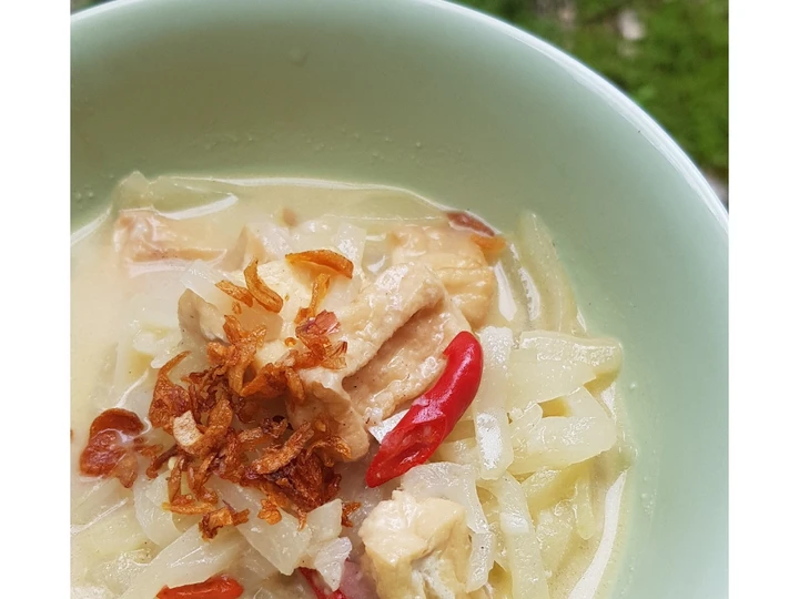 Easy Steps Make Recipes 72.Lodeh Labu Siam / Manisa 🍃🥰💕 the So Delicious Can Pamper Your Tongue.
