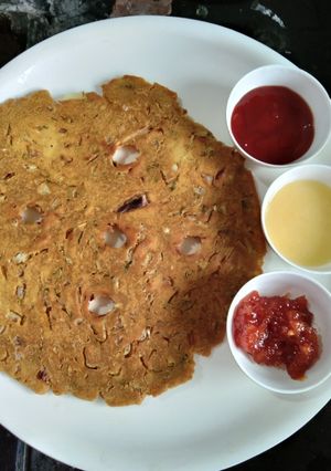 A picture of Mix flour Thalipith.