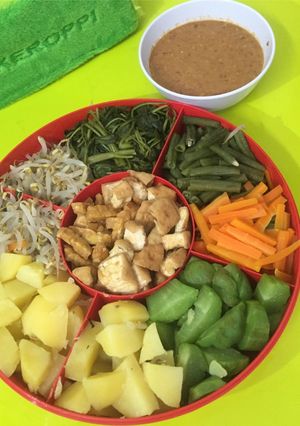 Foto resep Gado-gado ala anak kost