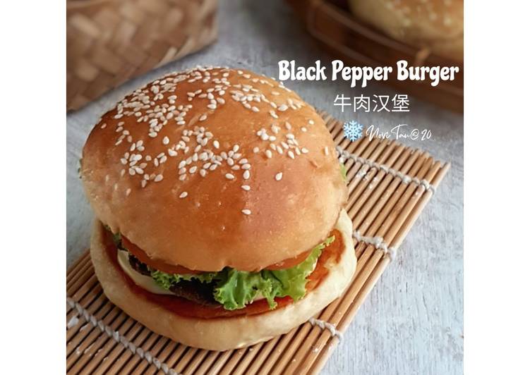 237. Burger Sapi Lada Hitam | 牛肉汉堡🍔