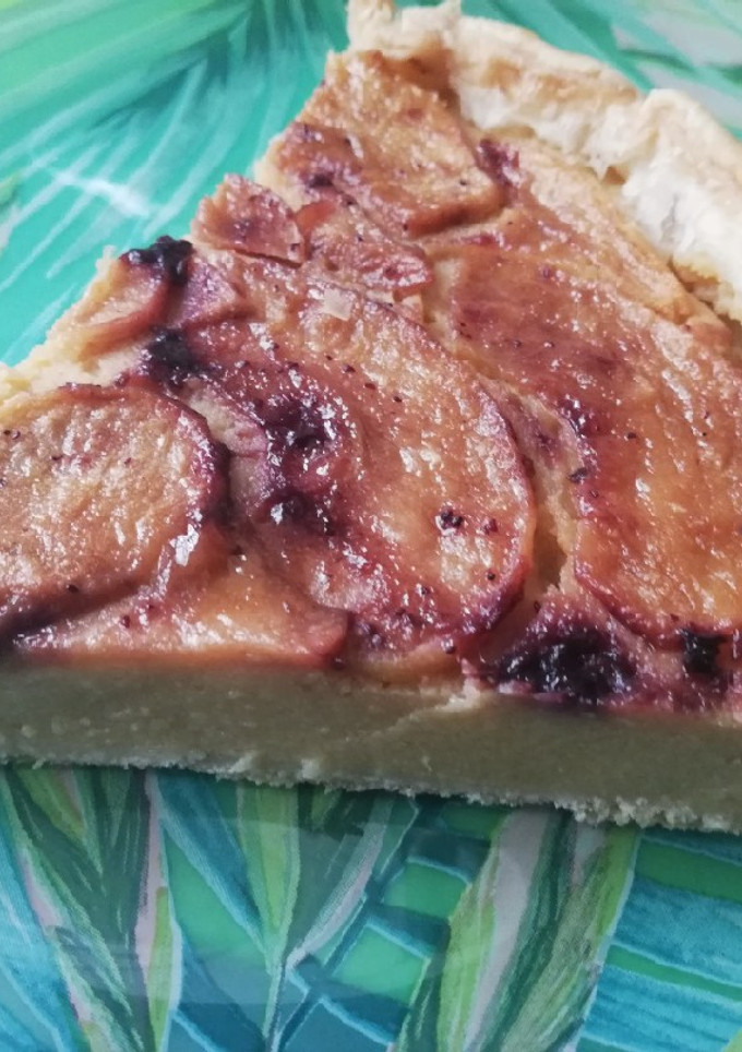 Una foto de Tarta de manzana en hojaldre