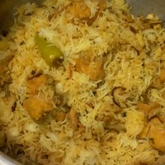 A picture of Chicken biryani 🍗🍗.