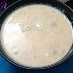 A picture of Dry fruits makhana kheer.