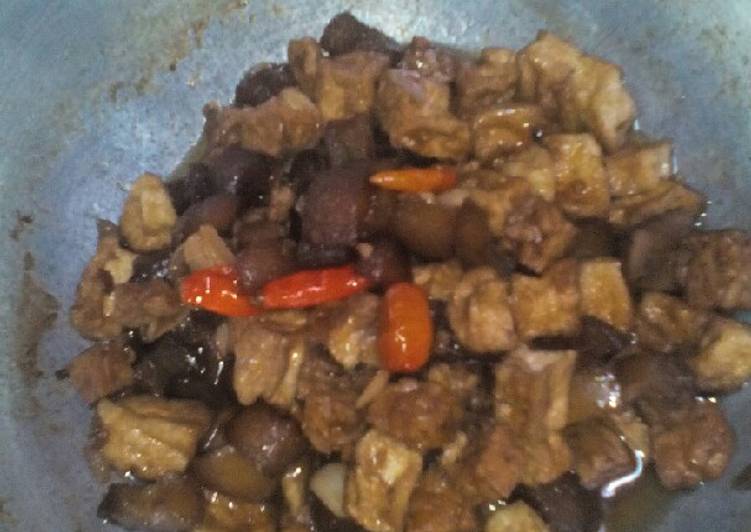 Oseng cecek tahu tempe