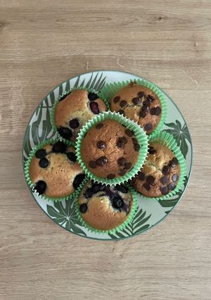 Vaníliás omlós muffin (tejmentes) recept fotója