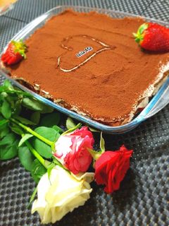 صورة لوصفة تيراميسو الفريز 🍓🍓