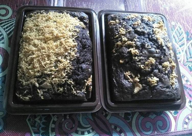 Brownies Choco Chip Topping Keju