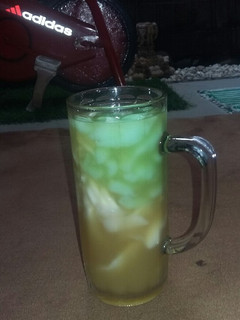 Foto resep Es kelapa jeruk cendol