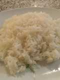 Arroz graneado simple