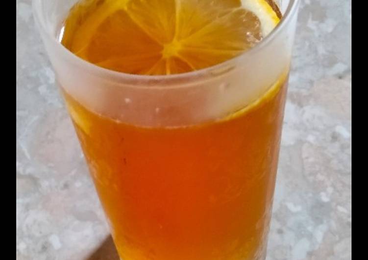 makanan Hot Lemon Tea 🍋☕ Jadi, Enak Banget