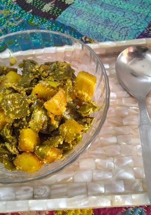 A picture of Sem aloo ki poppy seeds wali sabzi.