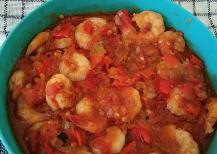 Resep Sambal udang ala SS yang Lezat Sekali