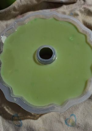 Foto resep Puding Roti Tawar Chocolatos Matcha