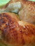 Pollo laqueado al estilo de Singapur