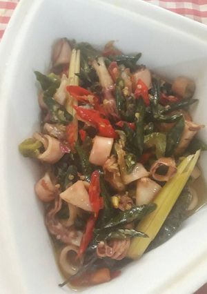 Foto resep Cumi Asin Cabe Ijo