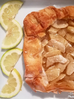 Foto di Torta di mele con pasta fillo