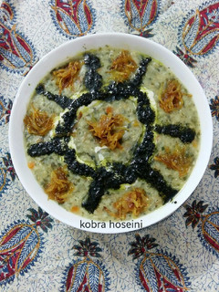 عکسی از دستور آش کلم برگ تبریز
