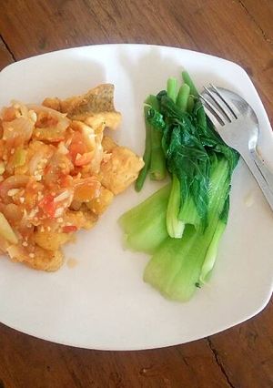 Foto resep gurami tahu crispy asam manis