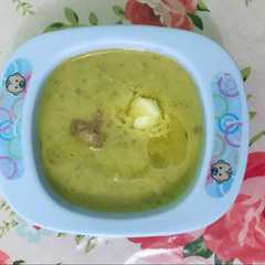 A picture of Mpasi 8m+ menu 4 bintang (ikan tenggiri).