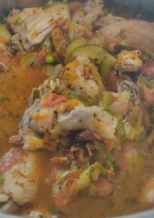 Una foto de Tutitos de pollo a la salsa