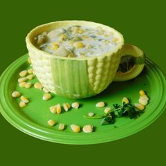 A picture of Corn Chowder Soup.