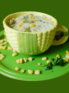A picture of Corn Chowder Soup.