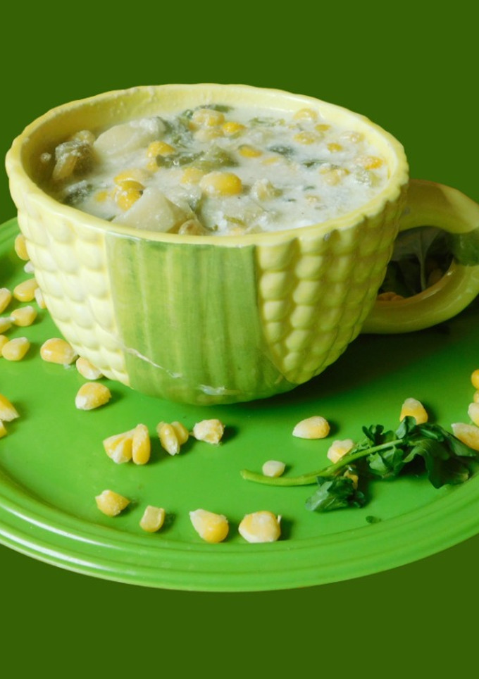 A picture of Corn Chowder Soup.
