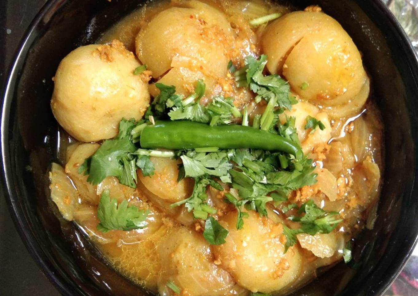 Tinda (Indian round gourd) masala