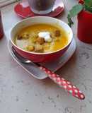 Sweet potato and lentil soup