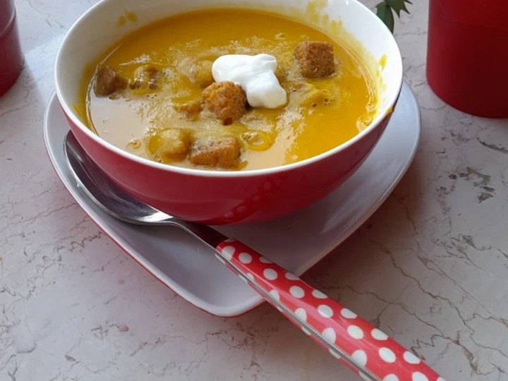 Easy Steps Prepare Recipes Sweet potato and lentil soup the Perfect Really Delicious.