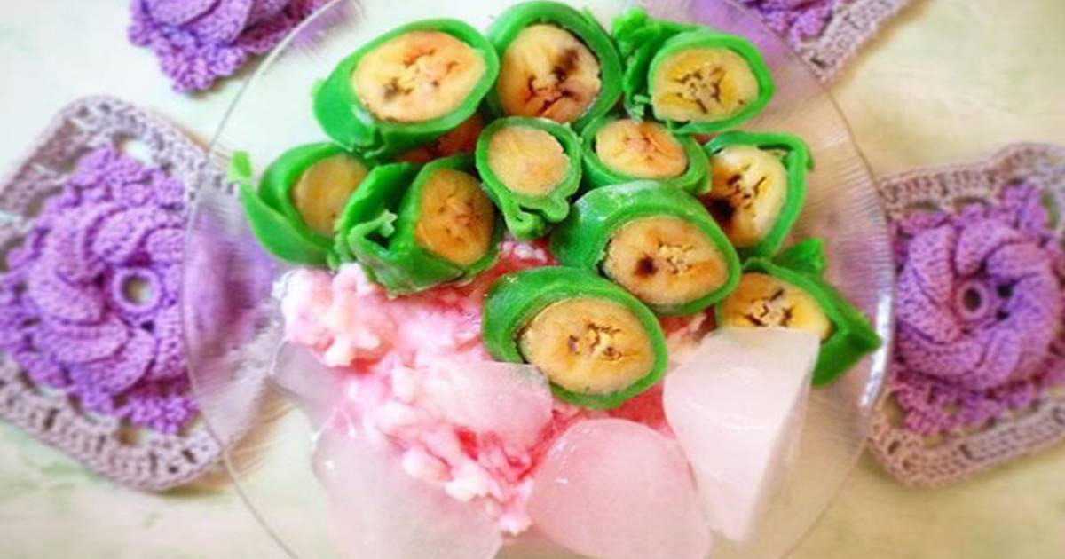  Resep  Es  pisang  ijo  BikinRamadhanBerkesan oleh Devita 