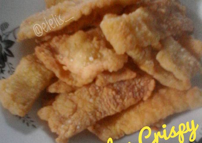 Telur Dadar Crispy (kriuk)