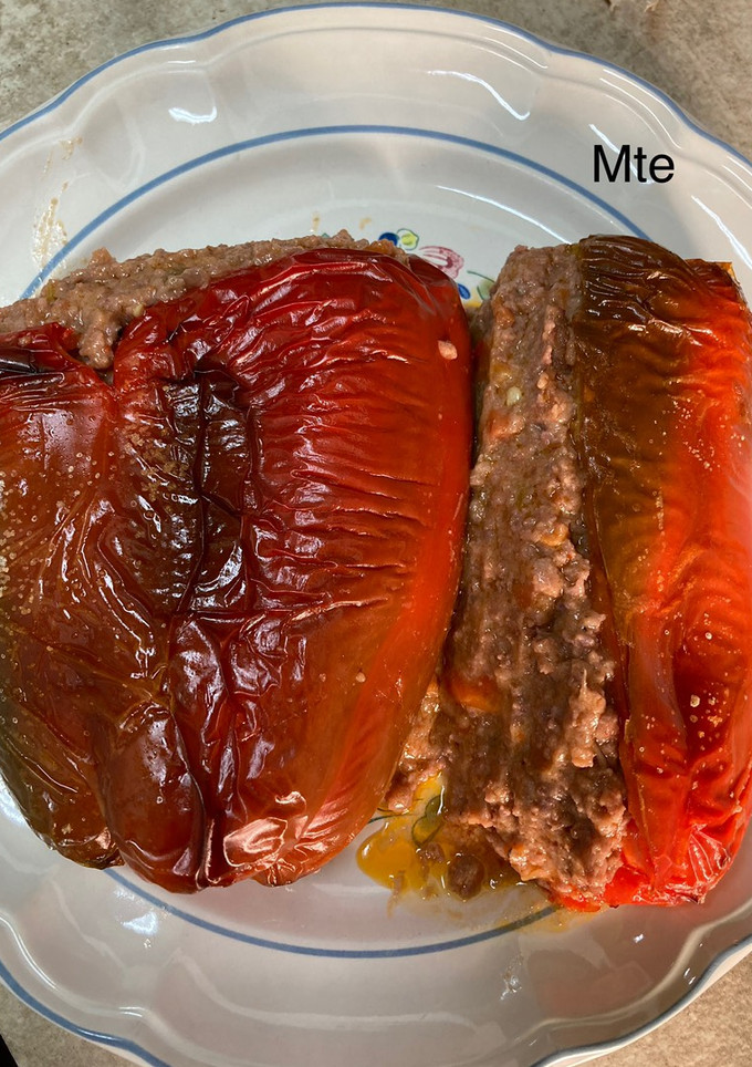 Una foto de Pimientos rellenos
