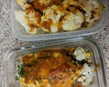 Popular Recipe Baked cauliflower tilapia over quinoa with tomato curry sauce Delicious Simple