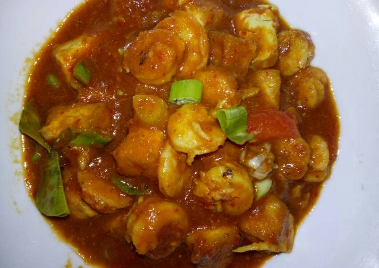 Langkah Mudah untuk Membuat Udang Saus Padang, Lezat