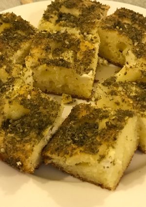 صورة لوصفة كيكة الزعتر بالجبن الكيري اللذيذة 😋