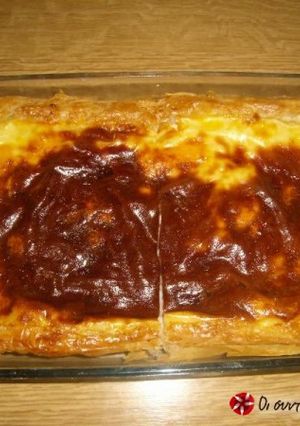 A picture of Milk pie from Trikala.