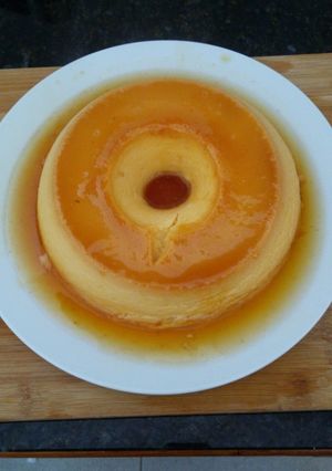 Una foto de Flan casero 🤤